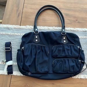 MZ Wallace Kate in Blue with Silver Hardware